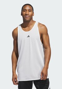 adidas Performance SELECT REVERSIBLE WARMUP - Topper - cloud white   black