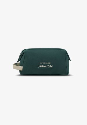 Kapten & Son, KAPTEN & SON UMHÄNGETASCHE SKARA CLOUD PRO UNISEX - Kulturbeutel - cotton dark green