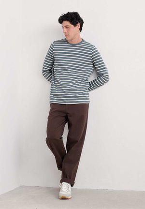SAILOR  - T-shirt à manches longues - grey - breton light