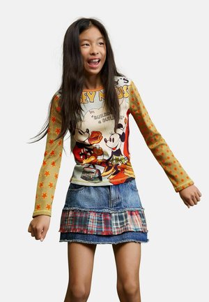 Desigual, MICKEY MOUSE™ LONG-SLEEVE T-SHIRT - Camiseta de manga larga - black