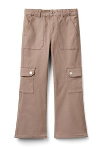 Pantalón Largo Para Bebé United Colors Of Benetton | De Algodón Suave | Con Bordado De Conejo Y Cordón Decorativo | 64% Algodón, 32% Poliéster, 4% Elastano