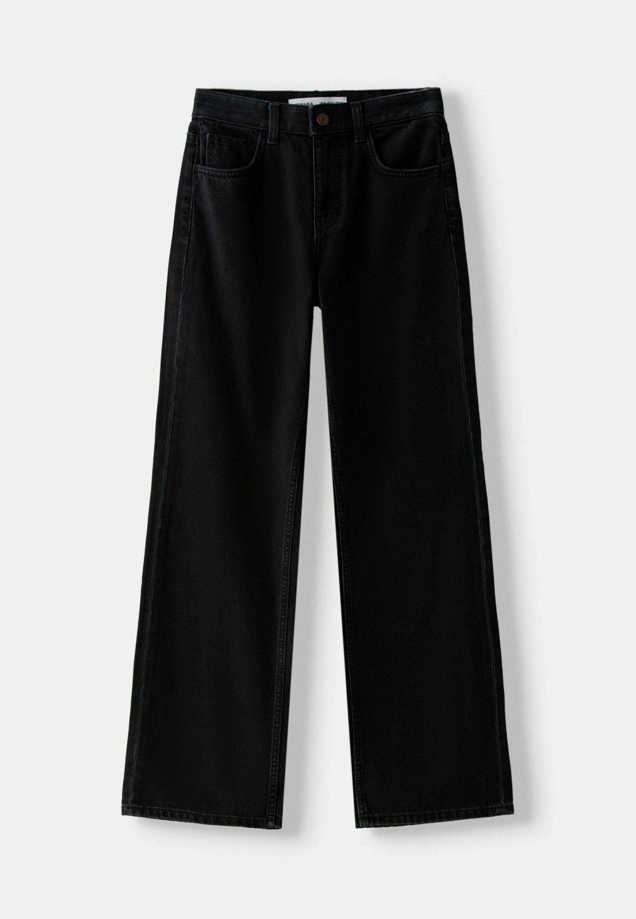 Black flared jeans