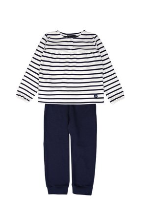 SET - Pyjama - milk marine deep