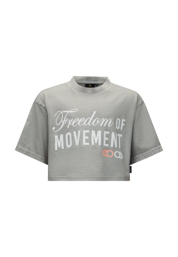 ODA - T-Shirt print - drizzle