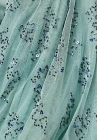 Ulla Popken Festklänning - gris turquoise