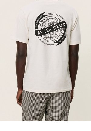 T-shirt print - off-white