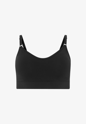 Jockey, SEAMFREE™ BACK SMOOTHING V-NECK BRALETTE - Bustier - black