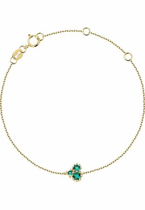 Armband - grün- und gelbgoldfarben