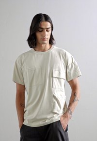 MM6 Maison Margiela Print T-shirt - chalk