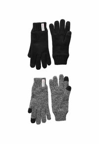 Next 2 PACK - Handsker - black grey