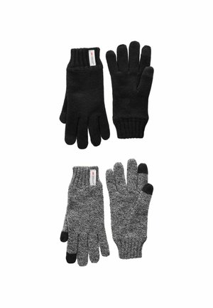 Next 2 PACK - Sõrmkindad - black grey
