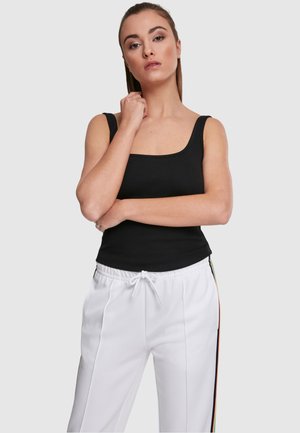 WIDE NECK  - Viršus - black