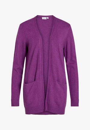VIRIL OPEN NOOS - Cardigan - sparkling grape
