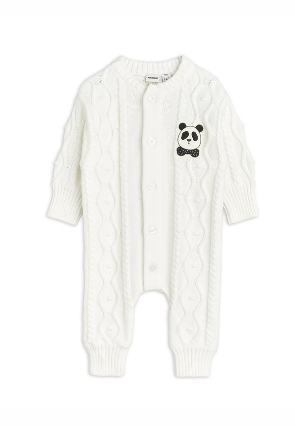 BABY PANDA TEXTURE ONESIE UNISEX - Jumpsuit