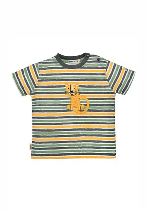 HALBARM GERINGELT TIGER - Print T-shirt - grün
