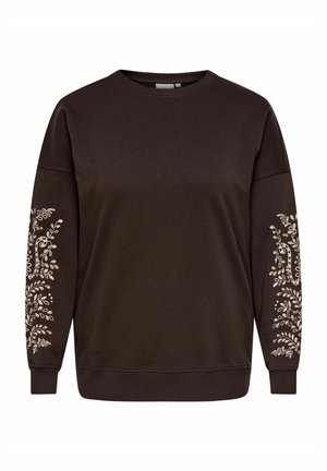 CARALEXA  - Felpa - chocolate plum