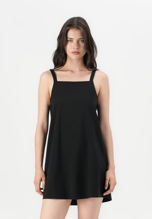 ONLFIONA SPENCER DRESS - Džersio suknelė - black