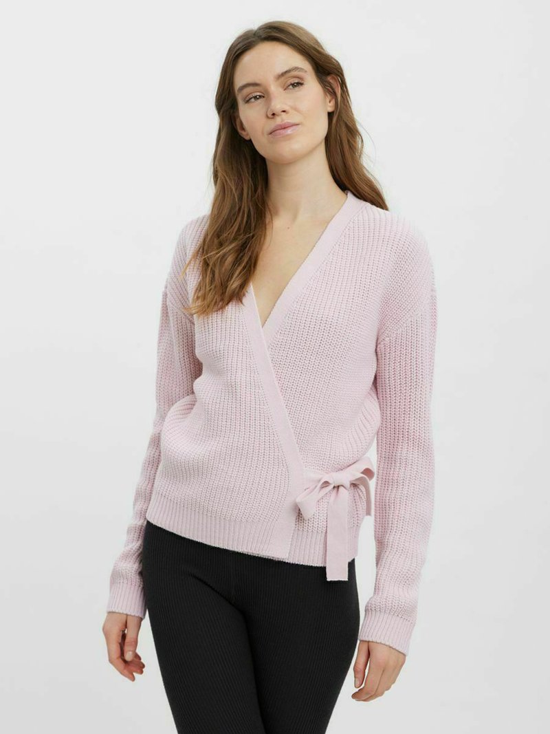 Damen Strickjacken | Vero Moda Strickjacke parfait pink/pink - NZ96888 Damen Strickjacken | Vero Moda Strickjacke parfait pink/pink - NZ96888