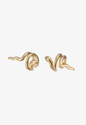 Elli WRAP SNAKE CUFF - Øreringe - gold coloured