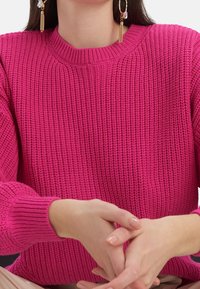 Shoeby Stickad tröja - pink