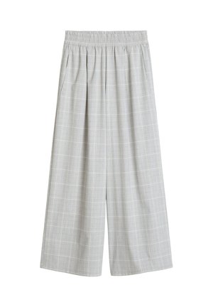 Marc O'Polo DENIM, WOVEN PANTS, CHECKPANTS - Παντελόνι - light grey multi