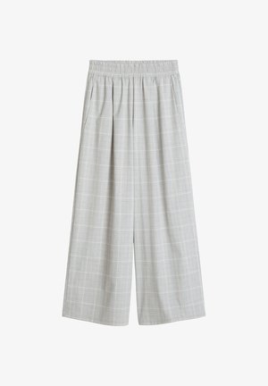 Marc O'Polo DENIM, WOVEN PANTS, CHECKPANTS - Παντελόνι - light grey multi