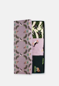 DillySocks GIFT BOX 3ER SET  - Chaussettes - cat & puffin & capricorn