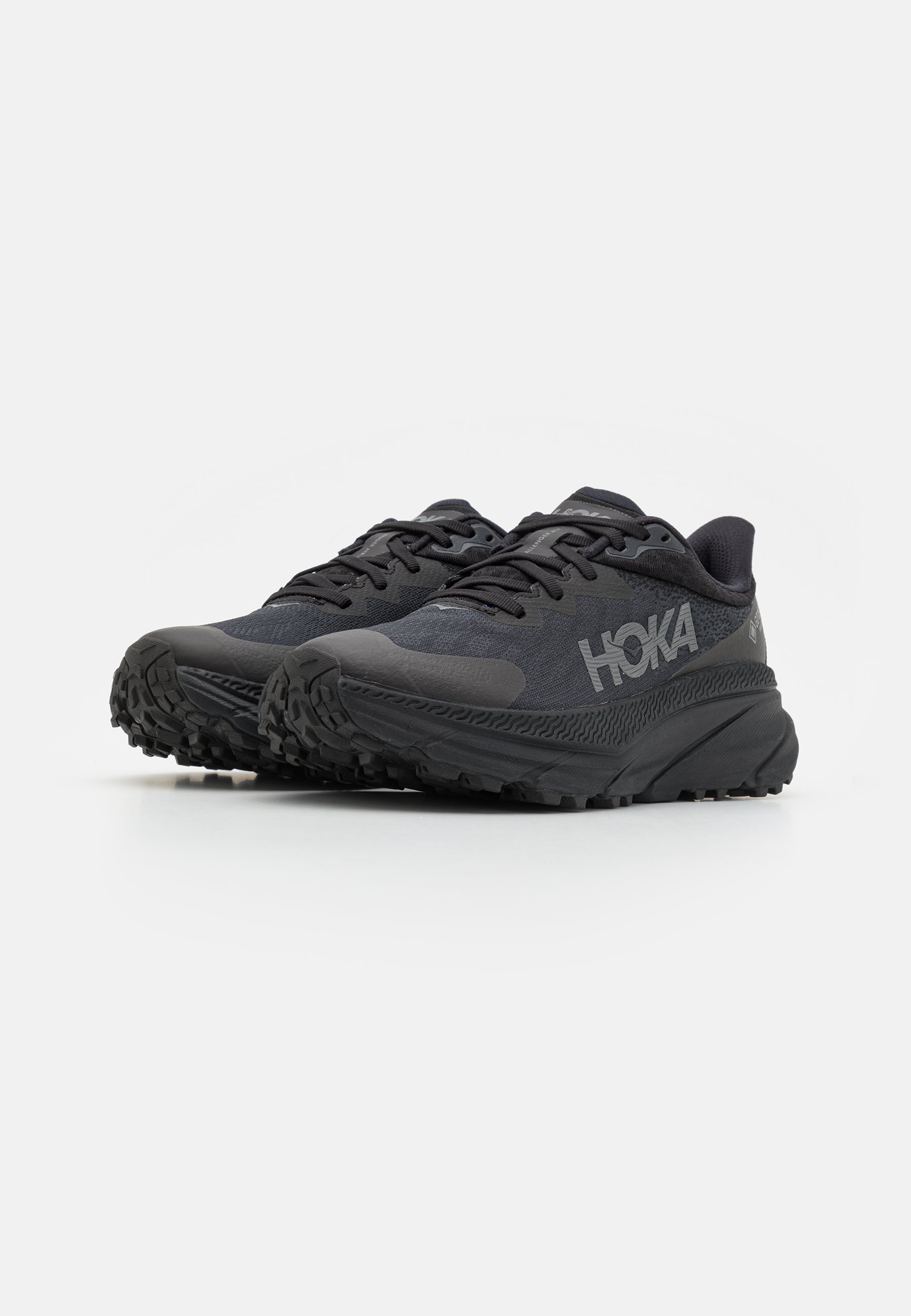 HOKA CHALLENGER 7 GTX - Pantofi alergare trail - black/negru