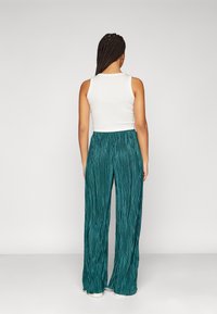 Pieces PCNORA WIDE PANT  - Pantaloni - atlantic deep