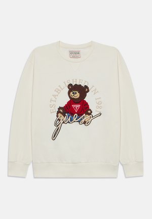 JUNIOR OVERSIZE ACTIVE UNISEX - Sweatshirt - cream white