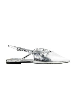 Steve Madden CIANNA - Ballerine sling - silver-coloured