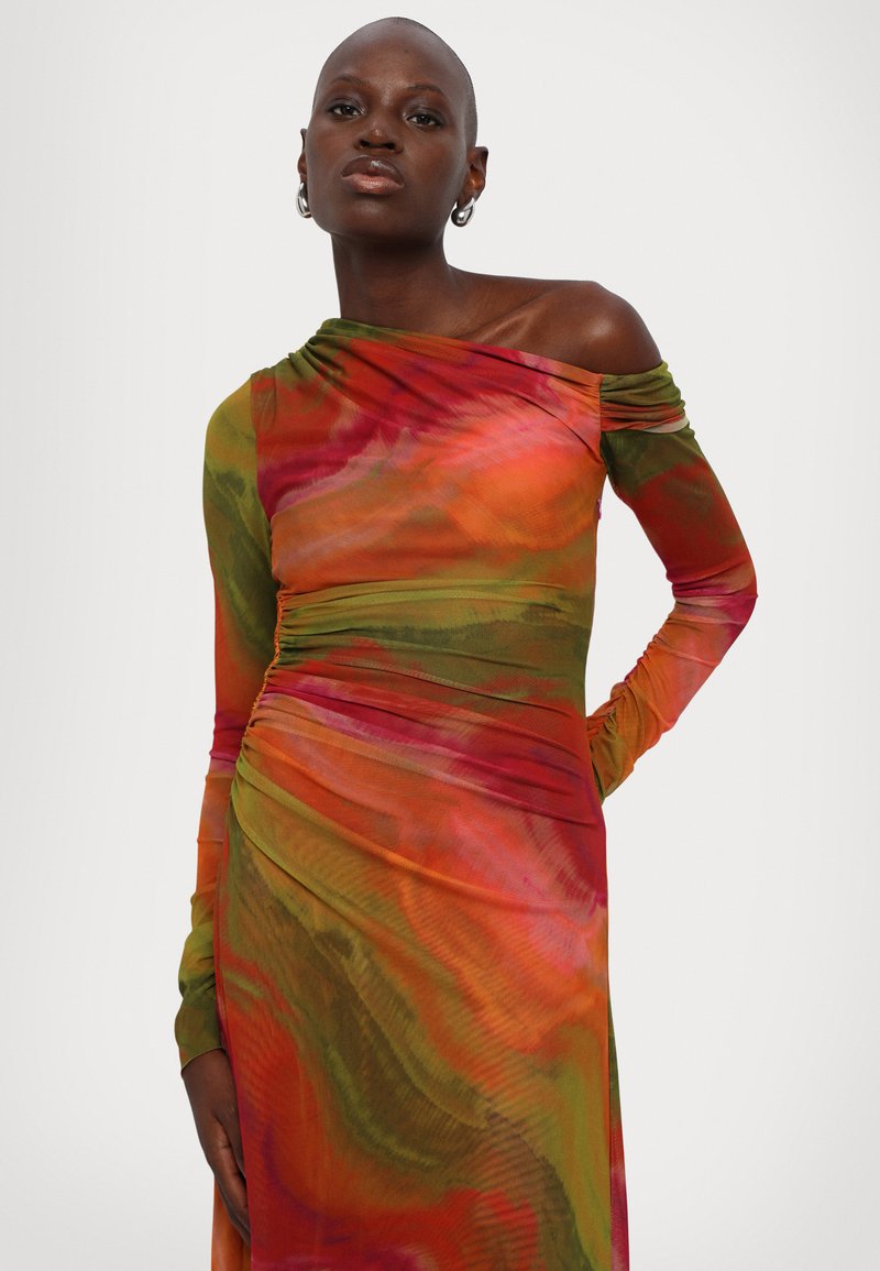 AMUR DRENA DRESS - Shift dress - lucid glaze/red - Zalando.co.uk