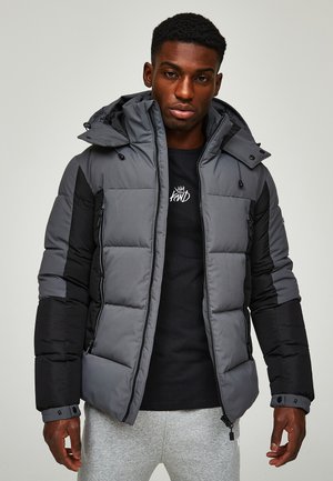 BRIDGER PUFFER JACKET - Winter jacket - irongate/jet black
