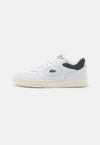 Lacoste - LINESET  - Sneakers - white/dark green Miniatyrbild 1