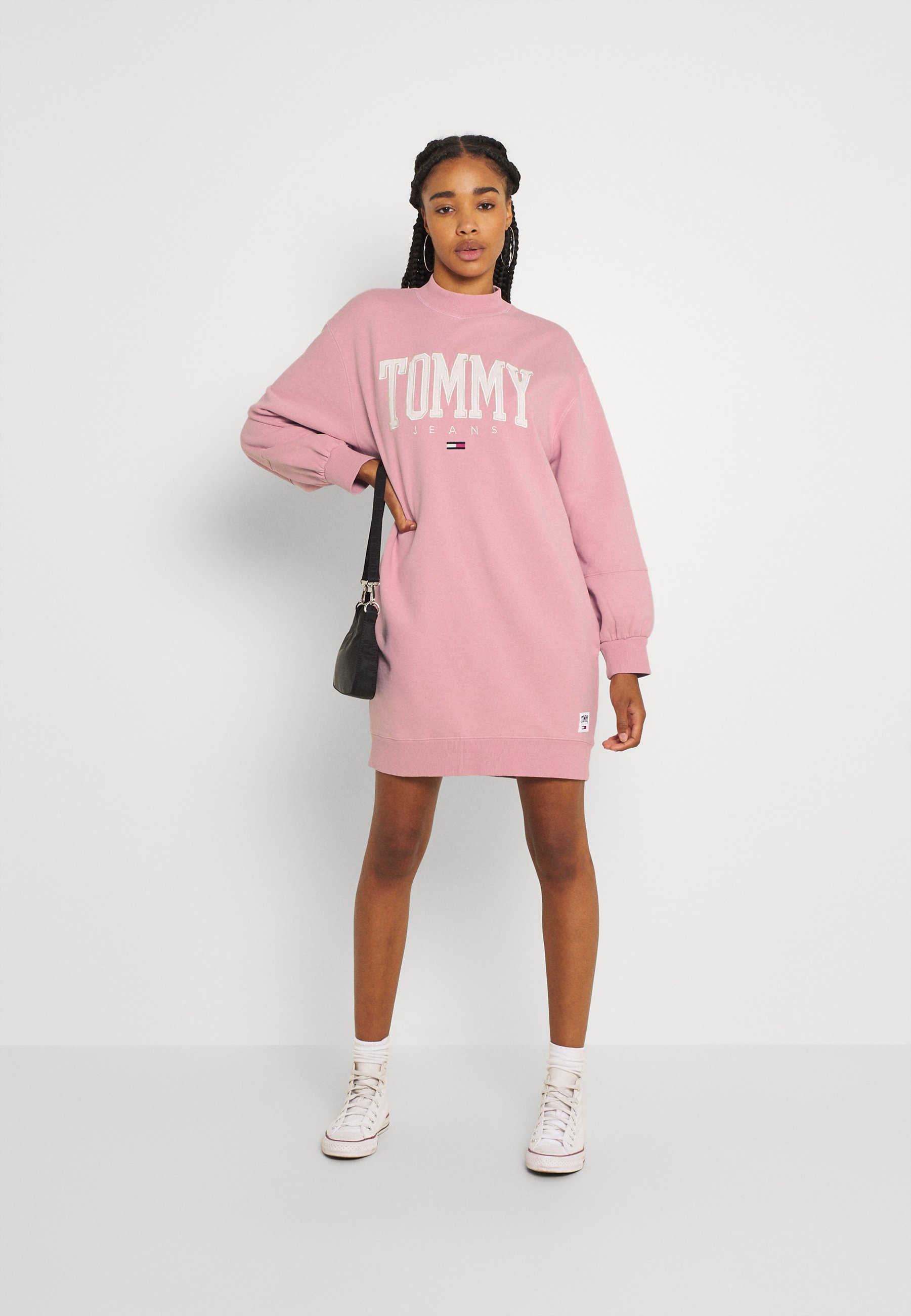 Tommy Jeans COLLEGIATE DRESS - Vestido informal - pink/rosa - Zalando.es