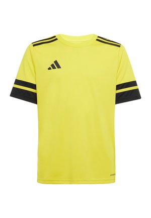 SQUADRA SHORT SLEEVE UNISEX - Sports T-shirt - gelbschwarz