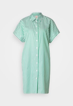 ONLY, ONLOREGON SOLO SHIRT DRESS - Robe chemise - cloud dancer/green bee