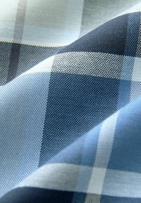 Next STRETCH OXFORD CHECK SHORT SLEEVE REGULAR FIT - Košeľa - navy blue
