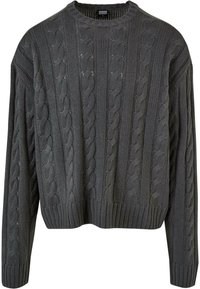 Urban Classics Strickpullover - dark grey