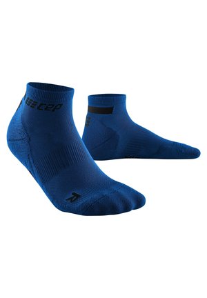 THE RUN COMPRESSION SOCKS LOW CUT WOMEN - MADE IN GERMANY - Sportsstrømper - blue