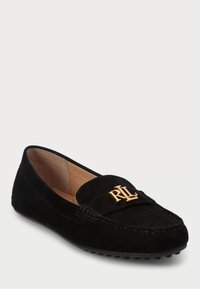 Lauren Ralph Lauren BARNSBURY SUEDE LOAFER - Moccasins - black
