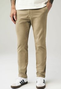 Next SLIM FIT ELASTICATED WAIST - Pantaloni - stone