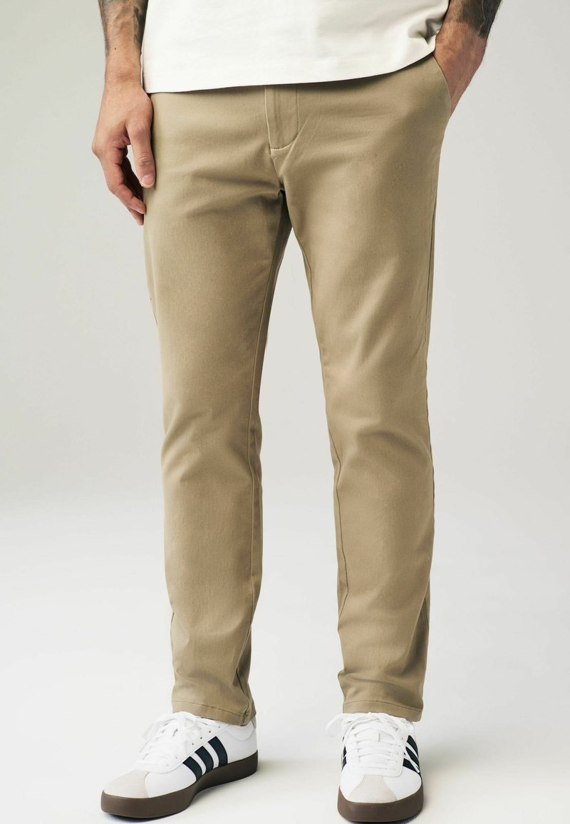 Next SLIM FIT ELASTICATED WAIST - Pantaloni - stone
