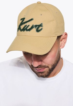 Kurt Geiger London, MENS KURT CAP - Cap - beige