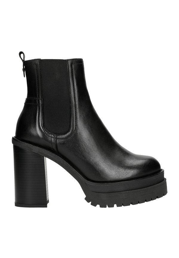 High Heel Stiefelette - czarny