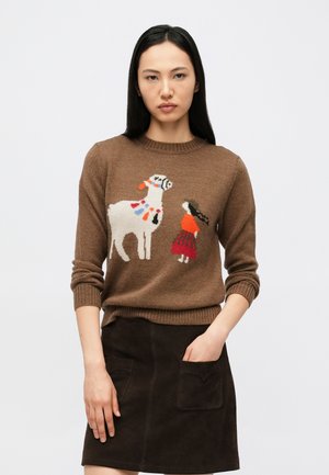 NITRA - Πουλόβερ - nocciola