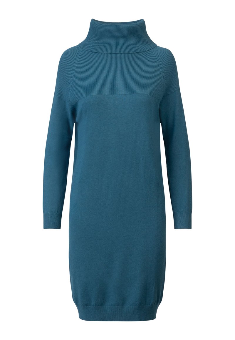 Apart Gebreide jurk blauw