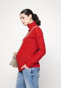 River Island Maternity Calças de ganga de corte skinny - denim dark