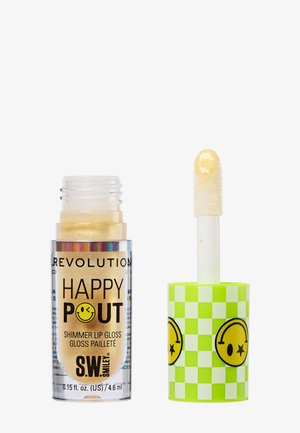 REVOLUTION X S.W.SMILEY HAPPY POUT LIP GLOSS - Brillo de labios - sunbeam