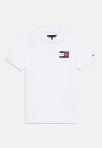 Tommy Hilfiger SCRIPT FLAG - Poloshirt - white